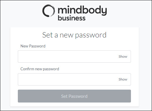 Set up and manage your owner login credentials (New Mindbody Experience)