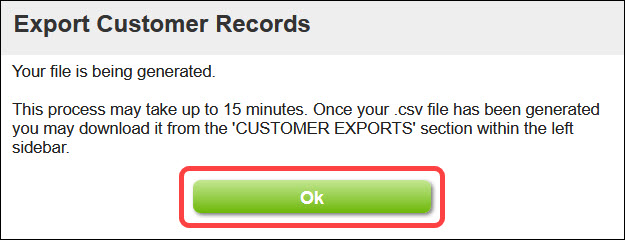 How to export a copy of your customers to a CSV file - Booker
