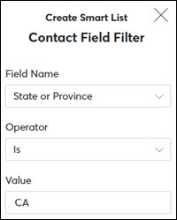 How to create smart lists (Marketing Suite)