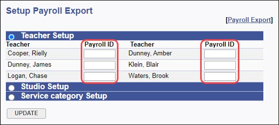 ADP for payroll