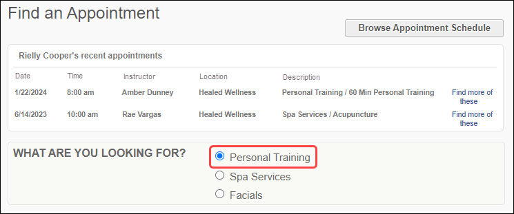 How to use the Find an Appointment screen to book or reschedule an ...