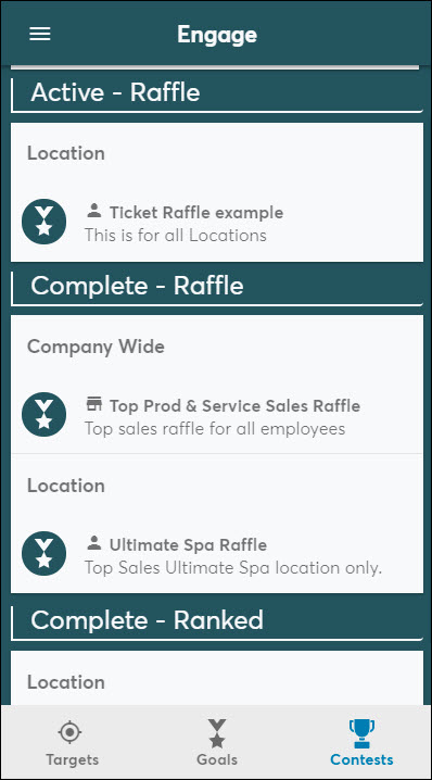 How to set up Ranked Competition contests (Insights)