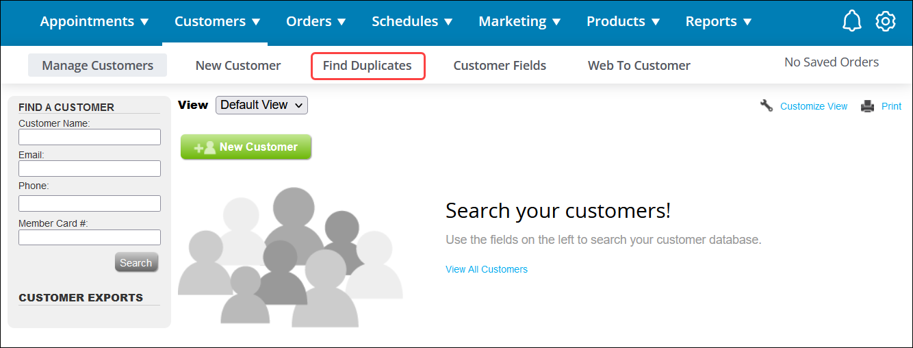 How to merge duplicate customers (Booker)