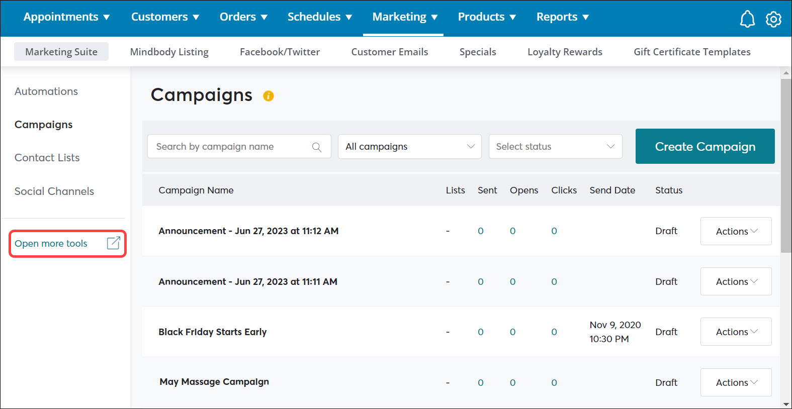 Marketing Suite: How to set up Appointment Reminders (Booker)