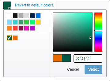 How to customize the colors of the header in your Mindbody consumer site