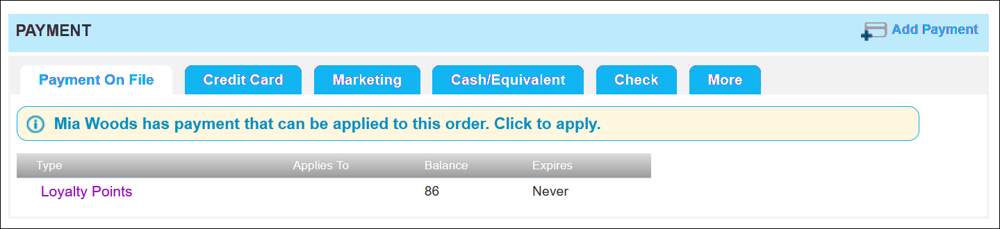 How to add payment to an order (Booker Version 1)