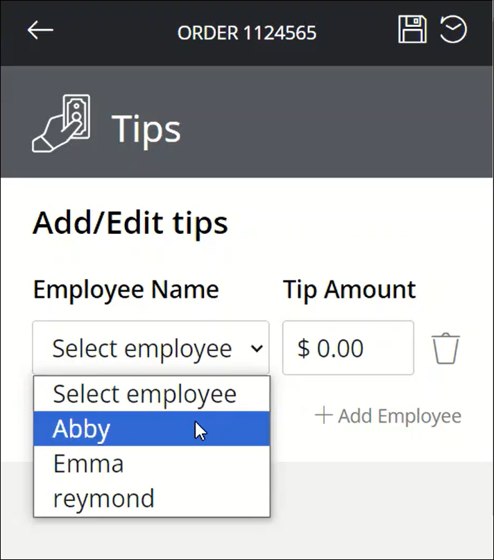 How to add line item tips to open orders (Booker Version 2)