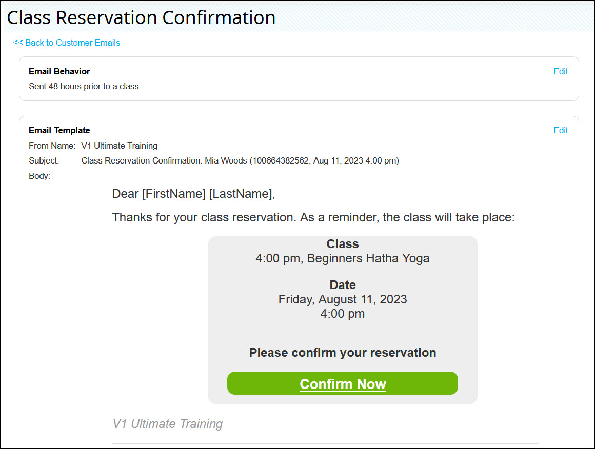 Getting started with Customer Emails (Booker)