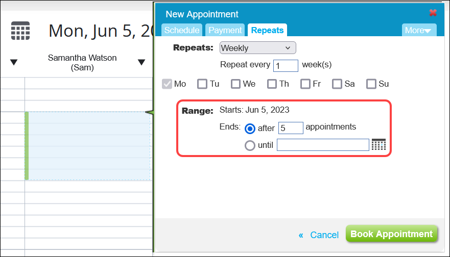 Repeating Appointments: How to book and manage recurring appointments ...