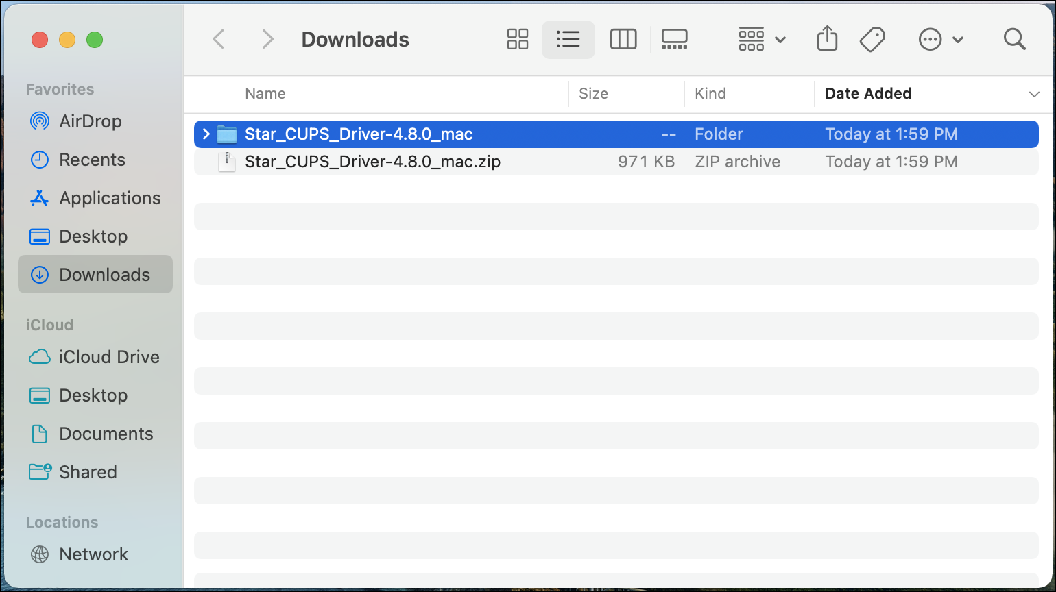 Receipt Printer setup for Mac (Booker)