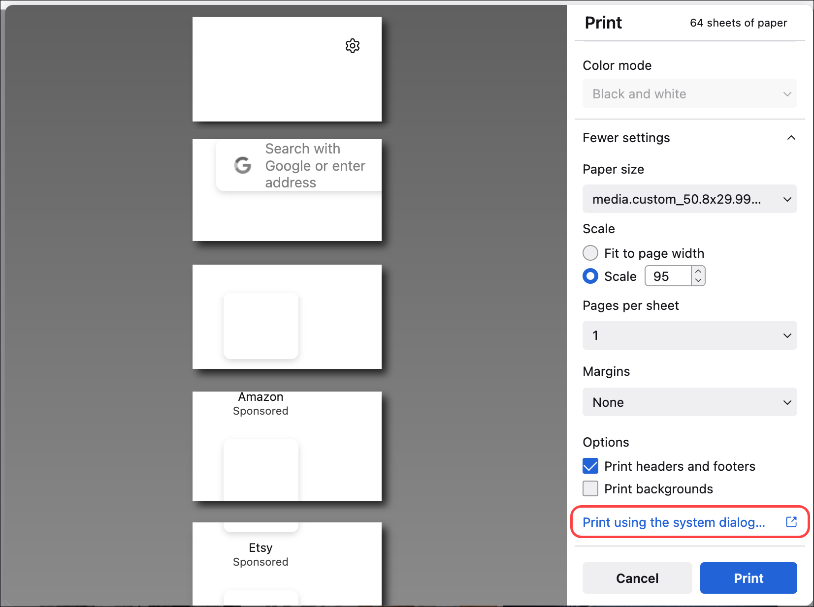 Receipt Printer setup for Mac (Booker)