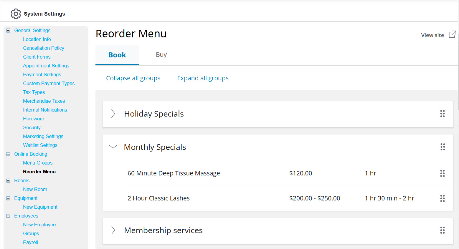 Online Booking: Overview (Booker)