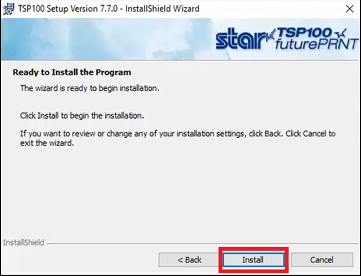 Star Receipt Printer Setup for Windows computers (Booker)