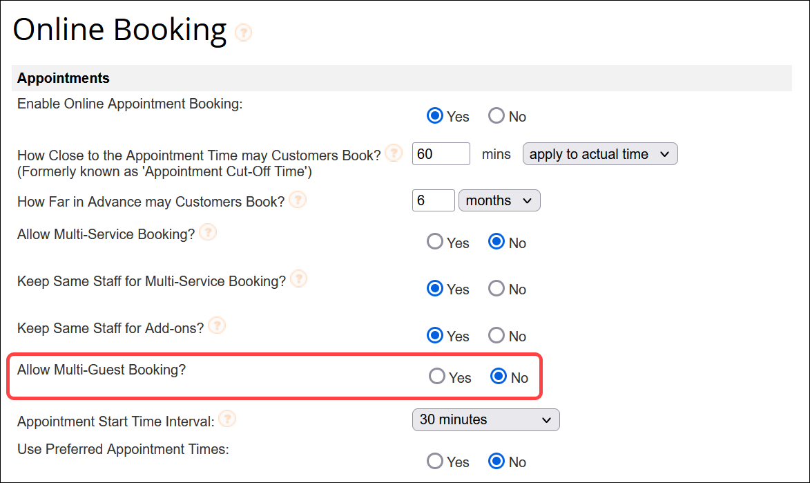 Responsive booking sites: How to book a group appointments FAQ (Booker ...