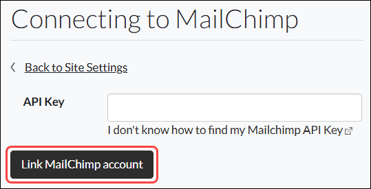 How to set up MailChimp with a Prospect or Registration widget (branded ...