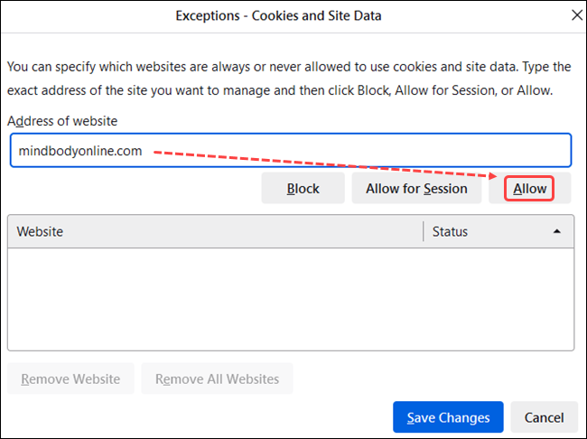 How to enable cookies for your browser