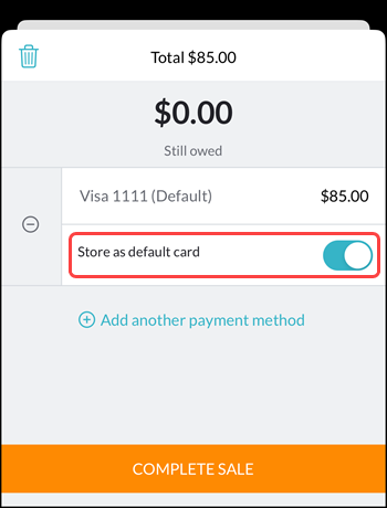 How to store billing information (Mindbody Business app)