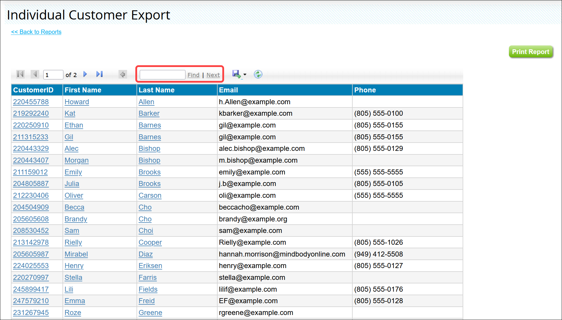 How to export a customer's data using the Individual Customer Export ...