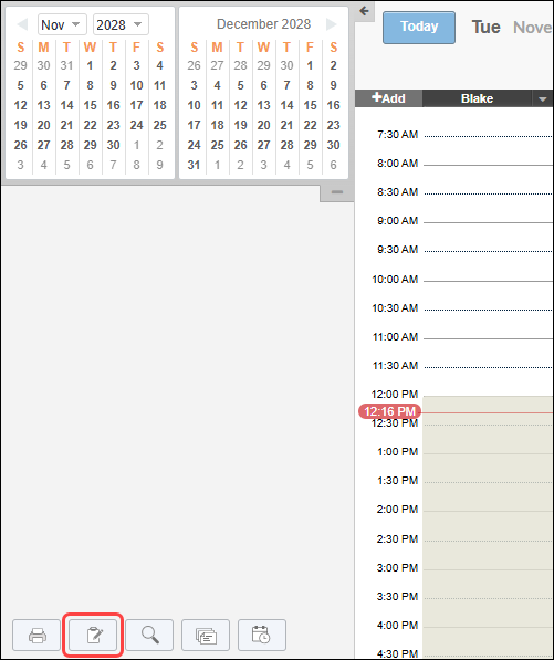 Appointments: Check In/Check Out (Who's Here/Check In)