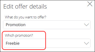 How to add offers to campaigns (Marketing Suite)