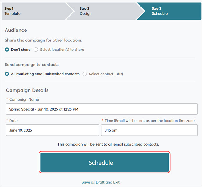 How to add offers to campaigns (Marketing Suite)