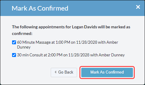 How to track appointment statuses with the appointment arrival feature