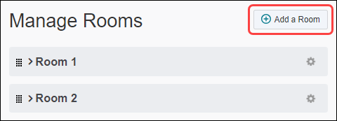 Rooms and resources