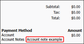Where to find Account Notes