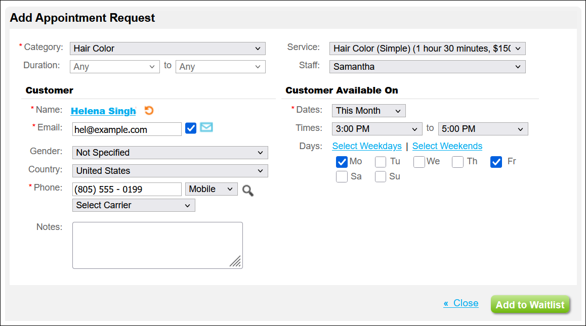 Walk-ins and Waitlists: Overview & FAQs (Booker)