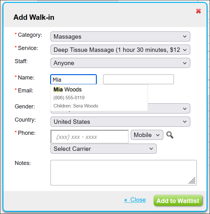 Walk-ins and Waitlists: Overview & FAQs (Booker)