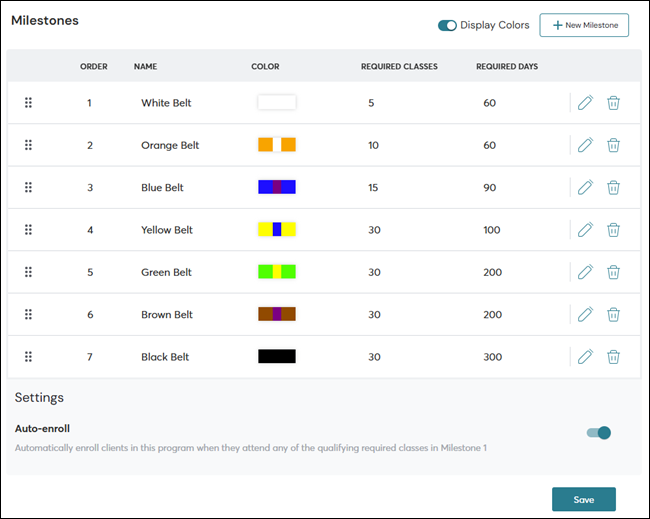 How to set up and manage Progress Tracking