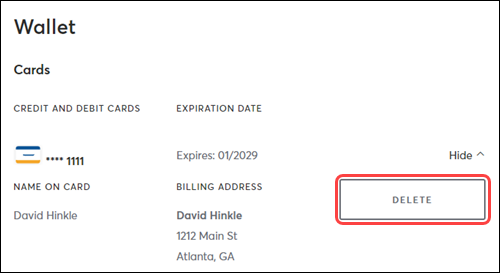 How to manage payment methods (Mindbody web app)