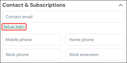 How to create a login for your client