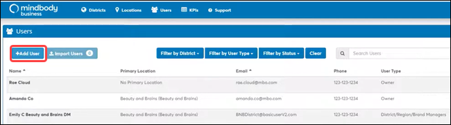How to manage users in the Admin Panel (Insights)