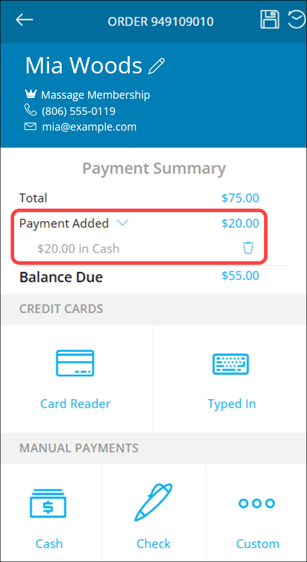 How to take payment and complete orders (Booker Version 2)