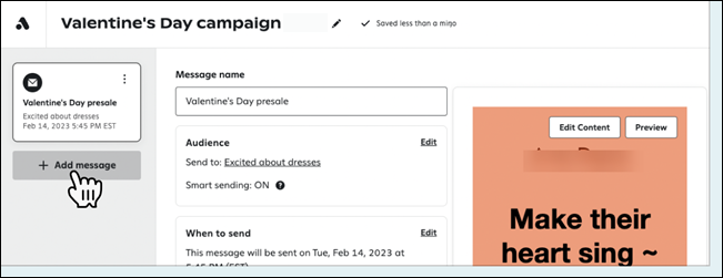 How to send a multiple message email campaign with Campaign Composer ...