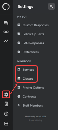 How to add and use tags for services or classes (Messenger[ai])