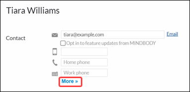 How to send emails and text messages to staff members