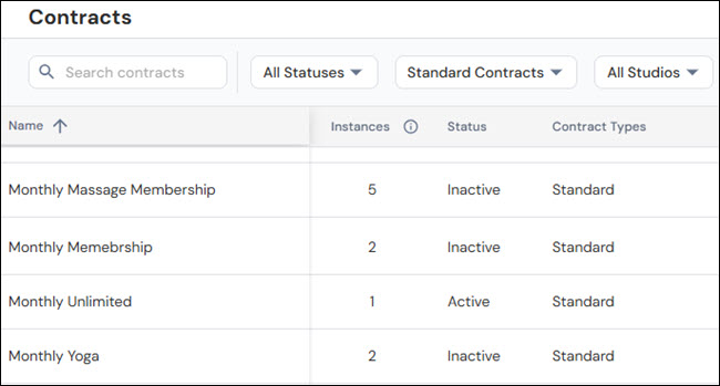 Contracts tool (enterprise solutions)