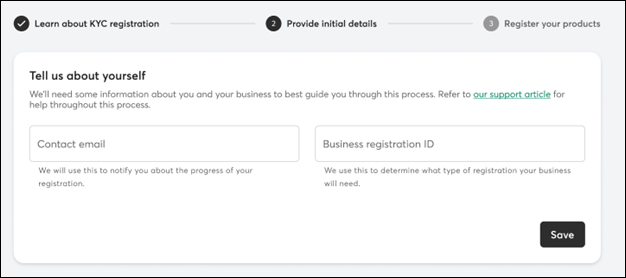 Know Your Customer Registration Guidelines FAQ (United Kingdom)