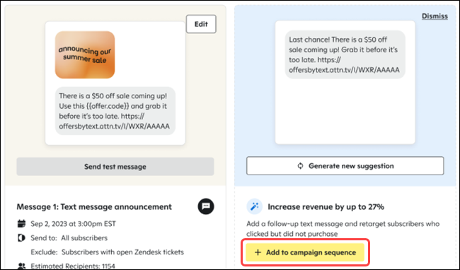 Campaign Composer FAQ (Attentive SMS & Email)