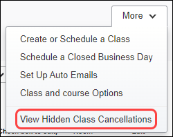 Free classes FAQ