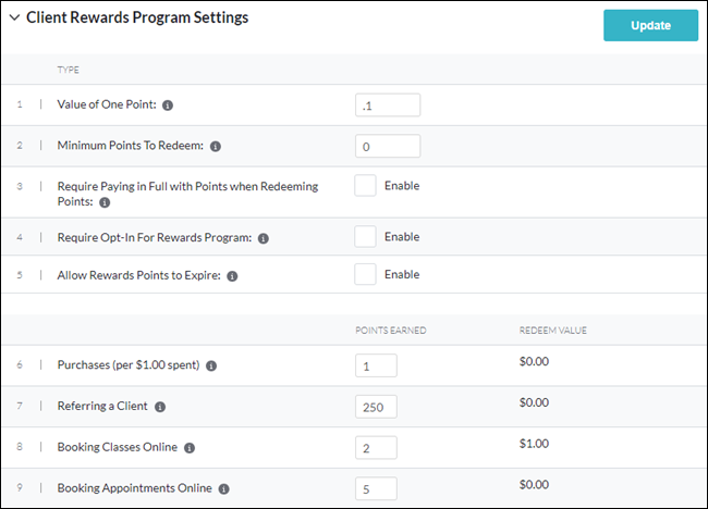 How to give Client Reward Points for a Referral