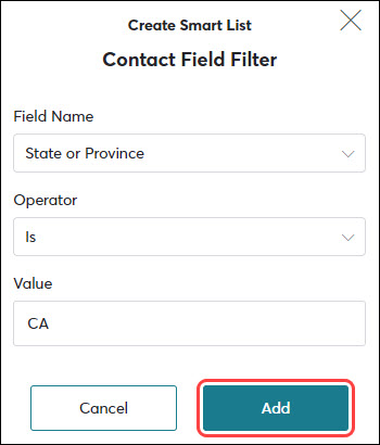 How to create smart lists (Marketing Suite)