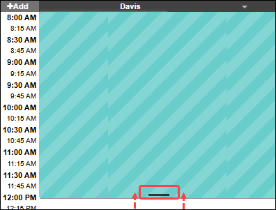 How to edit appointment availability